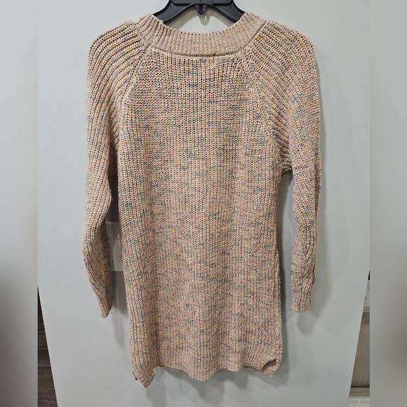 NWOT Womens Maverick The Collection Tunic Sweater Dress Beige - Picture 3 of 5